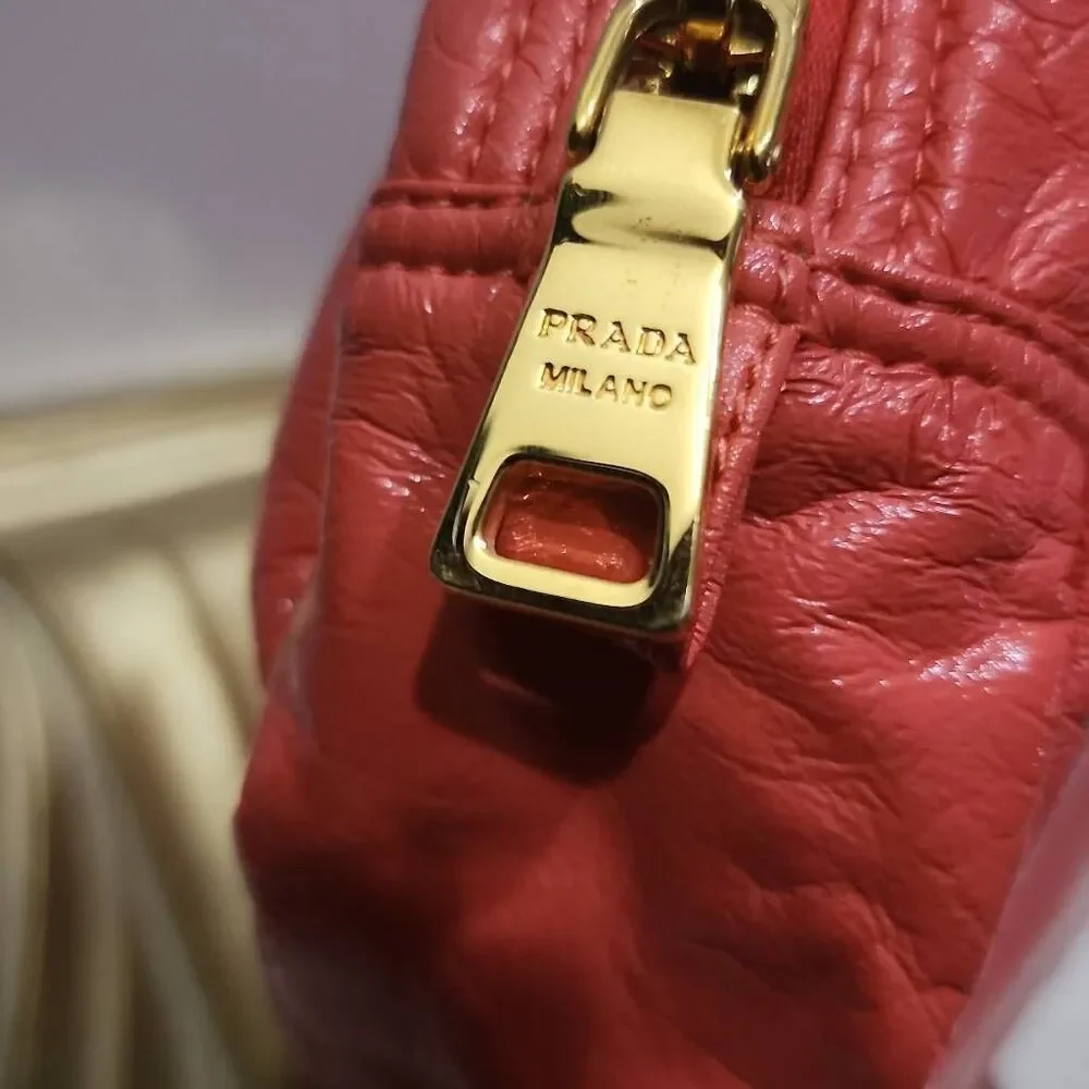 Prada Vernice Cosmetic Bag pouch